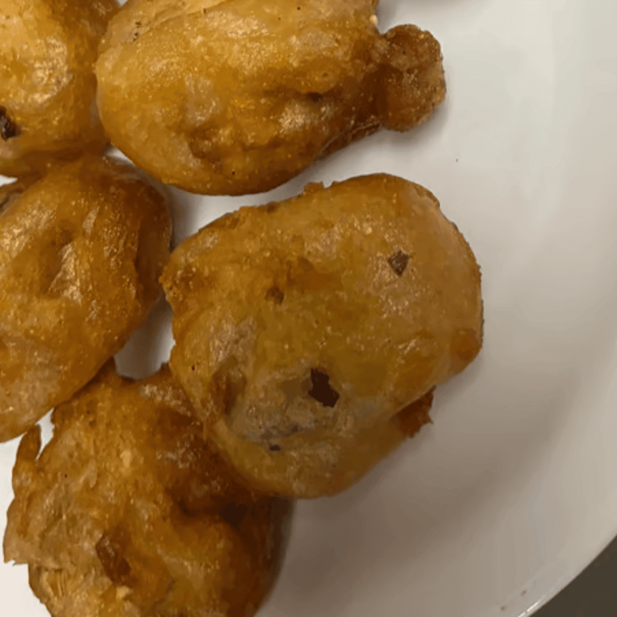 Mushrooms — Battered, fried mushrooms